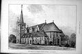 Antique Old Print New Church St Andrew Bedford Palais Palma Rome Plans 1918