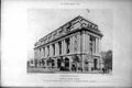 Antique Old Print Australia House Strand External View From Se Motor Car 1918