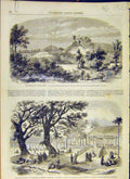 Old Antique Print 1858 Indo-Chinaexpedition Canton Tartare Algeria School 19th