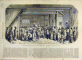 Original Old Antique Print 1858 Colonies Negroes People Native French Victorian