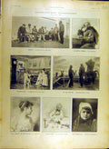 Original Old Antique Print 1895 Exhibition Photographic Photos People French