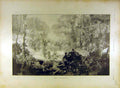Original Old Antique Print 1895 Roll Joy-Of-Life Fine Art French Painting 19th