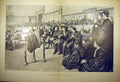 Original Old Antique Print 1898 Court Zola Labori Clemenceau Trial Hearing 19th