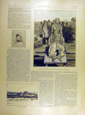 Original Old Antique Print 1898 Blake Fete Calebasses Loango Matadi Africa 19th