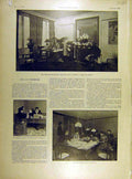 Original Old Antique Print 1898 Durand Fronde Cabinet Severine Mendes Ladies