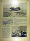 Original Old Antique Print 1898 Doctor Hedin Portrait Pamir Caravan French 19th