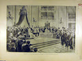 Original Old Antique Print 1898 Madrid Cortes Queen-Regent Cuba Siers Cadix