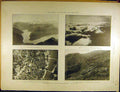 Old Antique Print 1902 Balloon View Zurick Alps Glacier Kloesterli French 20th