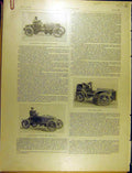 Old Antique Print 1902 Motor Car Renault Huilier Bardin Girardot French 20th