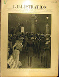 Original Old Antique Print 1902 King Edward Vii Ill Royal Residence Exchange