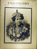 Original Old Antique Print 1902 Portrait Le Cataclysme De La Martinique French