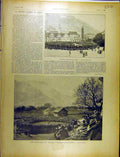 Original Old Antique Print 1902 Elections Swiss D'Altdorf Glaris Suffrage French