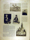 Original Old Antique Print 1903 Quo-Vadis Courthille Dumas Luxembourg French