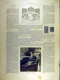 Original Old Antique Print 1903 Metropolitan Opera Building Design Jokai 20th