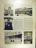Original Old Antique Print 1903 Nancy Bon-Pasteur Religious Sisters Convent