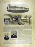 Original Old Antique Print 1904 Longchamp Race-Course Cogordan Duke Cambridge