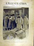 Old Antique Print 1904 Saint=Petersburg Empress Alexandra Far-East Train 20th