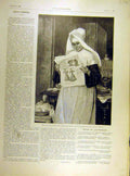 Original Old Antique Print 1904 Sister-Therese Nun Convent French Religious 20th