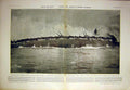Old Antique Print Germany Blucher Ship Sea War Military Navy French 1915 20th