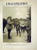 Original Old Antique Print Marechal General Joffre France Wilson French 1915