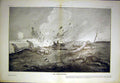 Old Antique Print Scott Ambulance First Aid Hospiptal Men War French 1915 20th