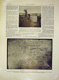 Old Antique Print Photography Arras Carency Aviation Germany French 1915 20th