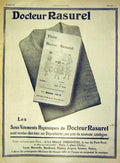Original Old Antique Print Advert Doctor Rasurel Tissue French 1915 20th Century