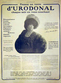 Original Old Antique Print Advert D'Urondonal Rhumatism Medicine French 1915