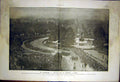 Original Old Vintage Print Infantry War Sier Paris Uniform Streets French 1917