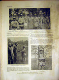 Original Old Vintage Print Gouraud Gervais Military Legion Honour French 1917