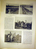 Original Old Vintage Print Portugese Troops France War Military French 1917 20th