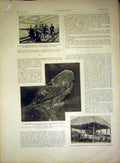 Original Old Vintage Print Sier Troops War Kigoma Tanganyika French 1917 20th