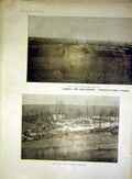 Original Old Vintage Print Miltary Somme Sier Troops War French 1917 20th