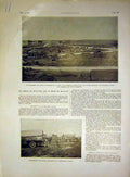 Original Old Vintage Print Amunition War Sier Military Troops French 1917 20th