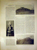 Original Old Vintage Print Prince Freidrick House Hut Sier French 1917 20th