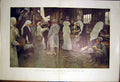 Original Old Antique Print Artillery Train Hospital Nurse Station Haig Painleve