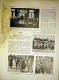 Original Old Vintage Print Stockholm Sweden Adler Scheidemann French 1917 20th
