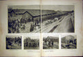 Original Old Vintage Print American Independence Paris Troops French 1917 20th