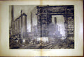 Original Old Vintage Print Industrial War Caen Vosges Baba Snow French 1917