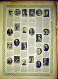 Original Old Vintage Print Honour Portrait French 1917 Sier Officer 1917 20th