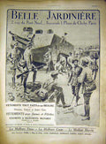Original Old Vintage Print Military Army Uniforms France France Paris 1917 20th