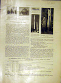 Original Old Vintage Print Paris Ww1 Bombardment Bomb Aerial Ruins War 1919