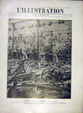 Original Old Vintage Print Peace German Equipment Cattelain Cambrai Ww1 1919