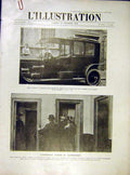 Original Old Vintage Print Clemenceau Limousine Motor-Car Cottin Tanguy 1919