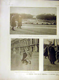 Original Old Vintage Print Latone Clemenceau Versailles France 1919 20th