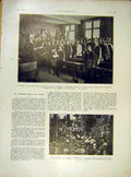 Original Old Vintage Print Strasbourg Christian School Nun Kuss French 1919 20th