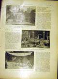 Original Old Vintage Print Orient Malik Cinema Film Construction French 1919