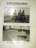 Original Old Vintage Print Habsbourg Switzerland Constance French 1919 20th
