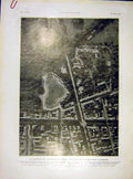 Original Old Vintage Print Versailles German Trianon Reservoirs Neptune 1919