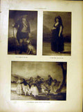 Original Old Vintage Print Fine Art Paintings Goya Bastida Sottomayor 1919 20th